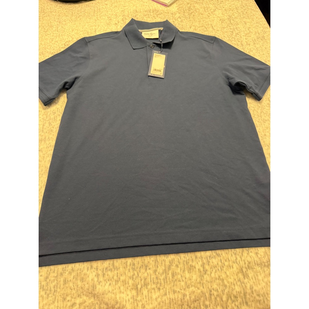 Walter Hagen Clubhouse Mens Navy Short Sleeve Polo Shirt M